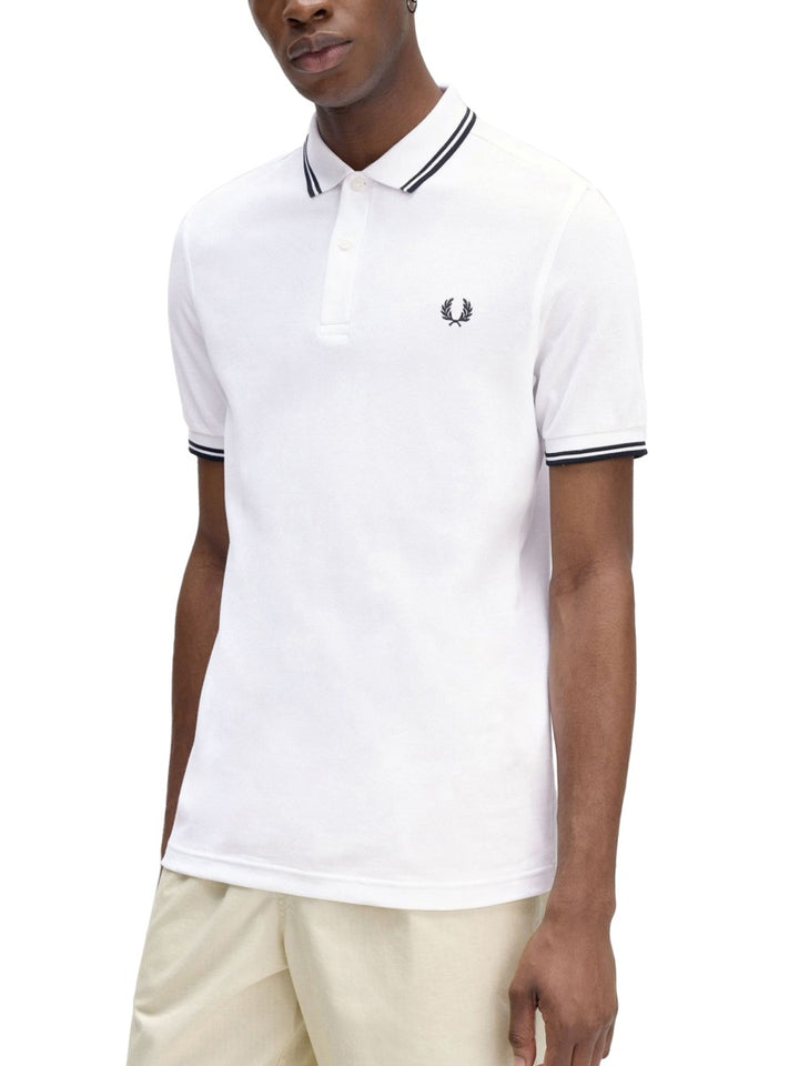 Fred Perry Polo - White | Wanan Luxury