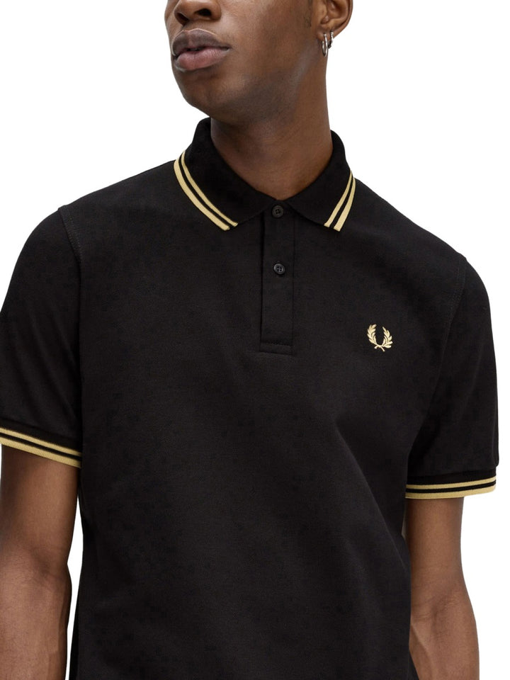 Fred Perry Polo - Black | Wanan Luxury