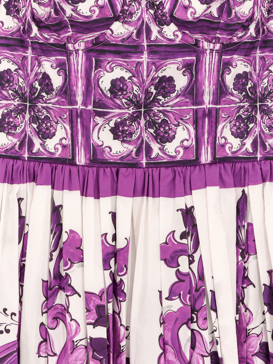 Dolce & Gabbana Dresses - MIX MAIOLICA VIOLA | 26e3b3c2b33b1c29e887a9ae0298180eb7668d6d