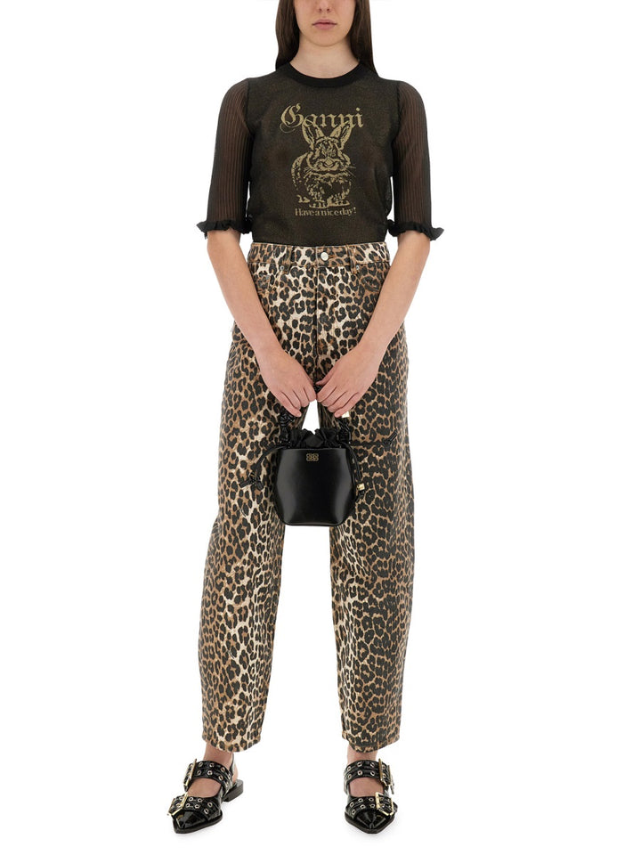 Ganni Tops - Black | Wanan Luxury