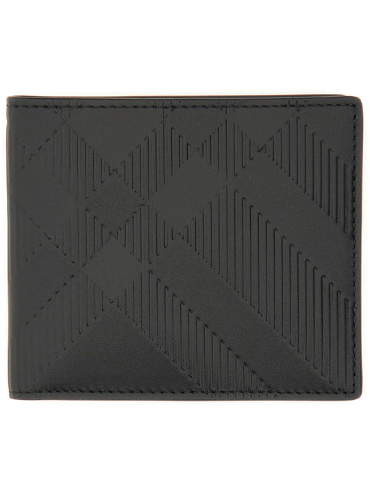Embossed Check Wallet