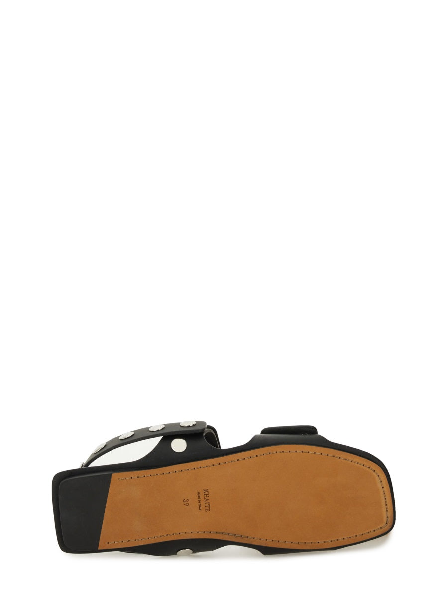 Khaite Sandals - Black | Wanan Luxury