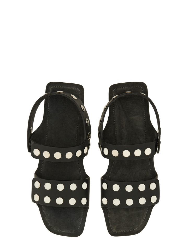 Khaite Sandals - Black | Wanan Luxury