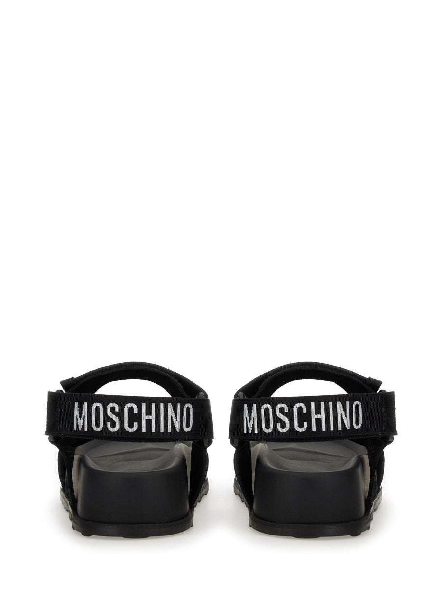 Moschino Sandals - Black | Wanan Luxury