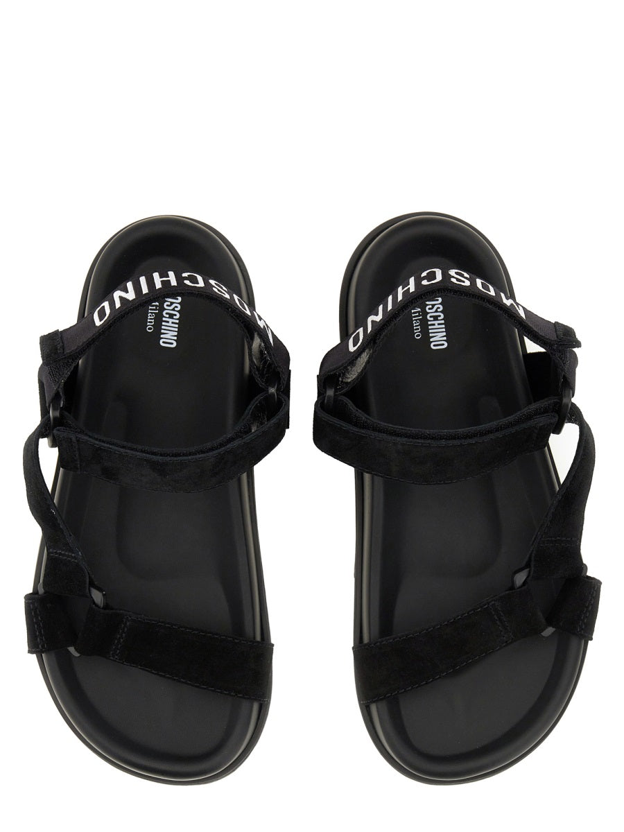 Moschino Sandals - Black | Wanan Luxury