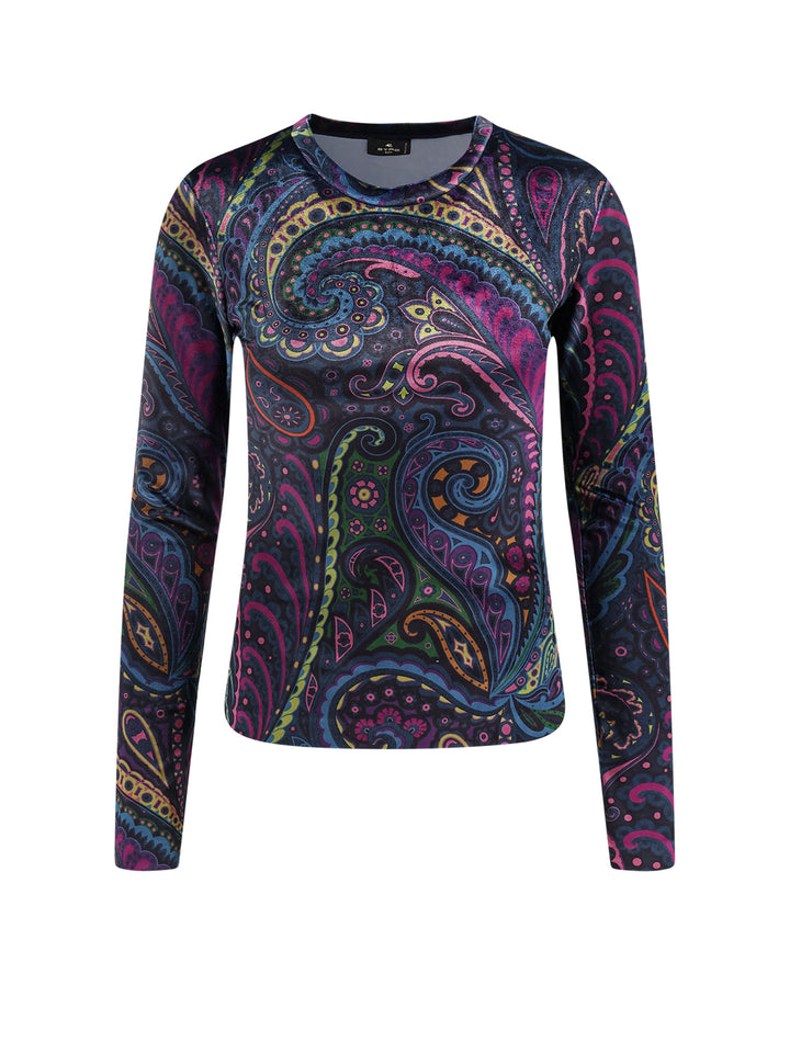 Etro T-shirts and Polos - Blue and green | 17ef521b58c596d5fe01b9ffec812a331a77f0bc