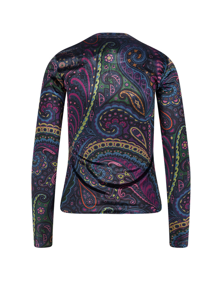 Etro T-shirts and Polos - Blue and green | 69b8d2cc46223be207aa3d83531a0508cc113702