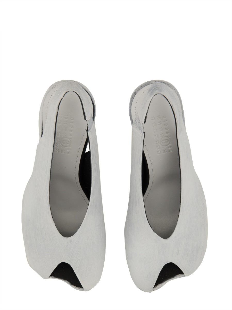 MM6 Maison Margiela pumps - White | Wanan Luxury