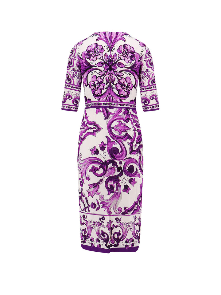 Dolce & Gabbana Dresses - MIX MAIOLICA VIOLA | 03c532c4f9c13db6ce8cb4c41e8c725024512cb4
