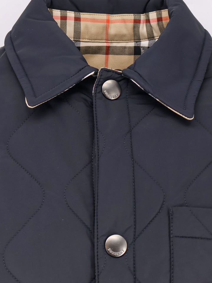 Burberry Coats - Blue and green | 1e45a0323a637f2e84f577a9b93676899bd29f5e