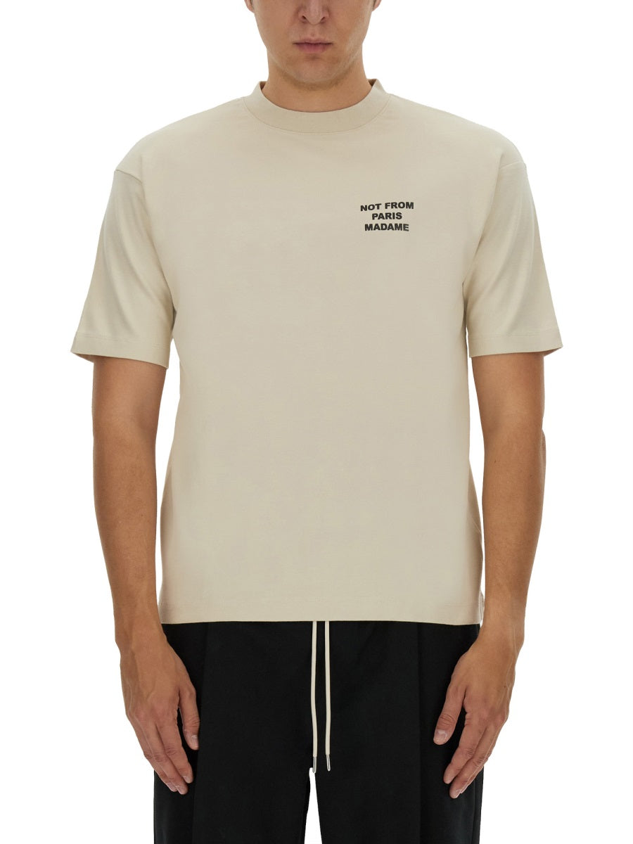 Drôle De Monsieur T shirts - White | Wanan Luxury