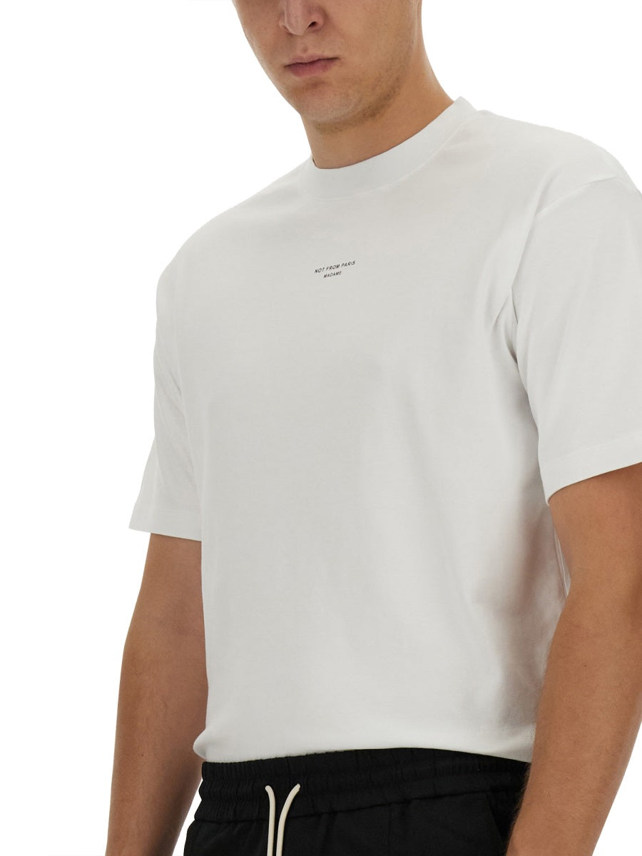 Drôle De Monsieur T shirts - White | Wanan Luxury