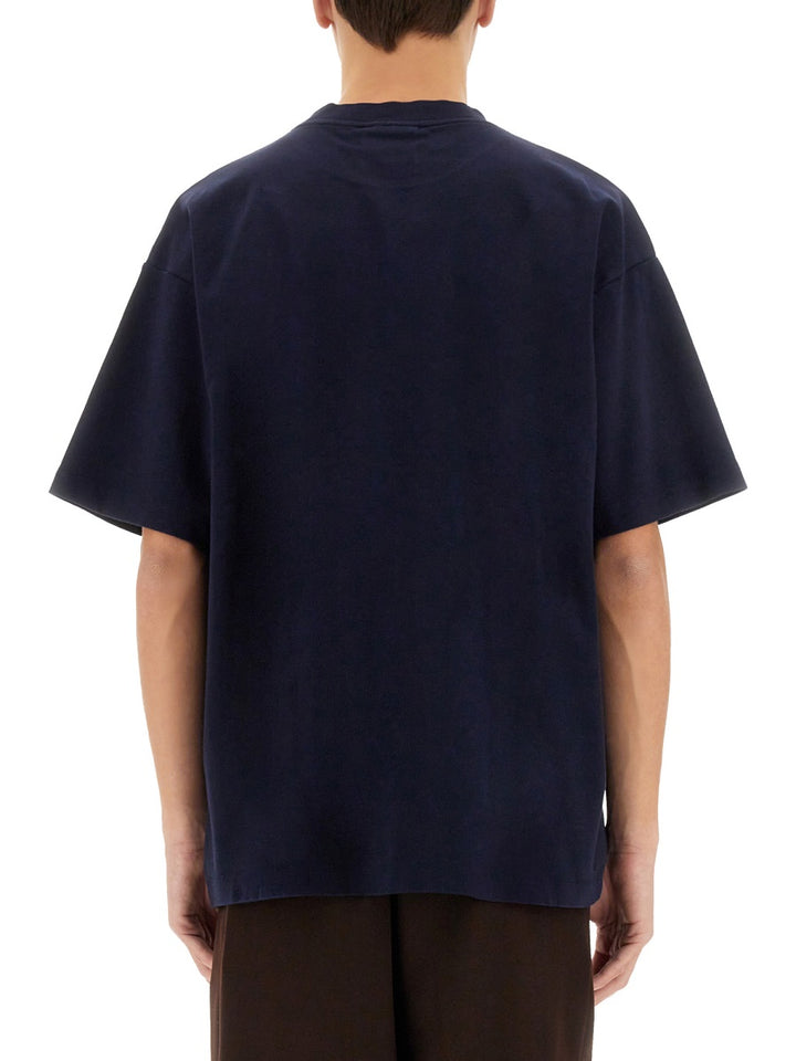 Drôle De Monsieur T shirts - Blue | Wanan Luxury