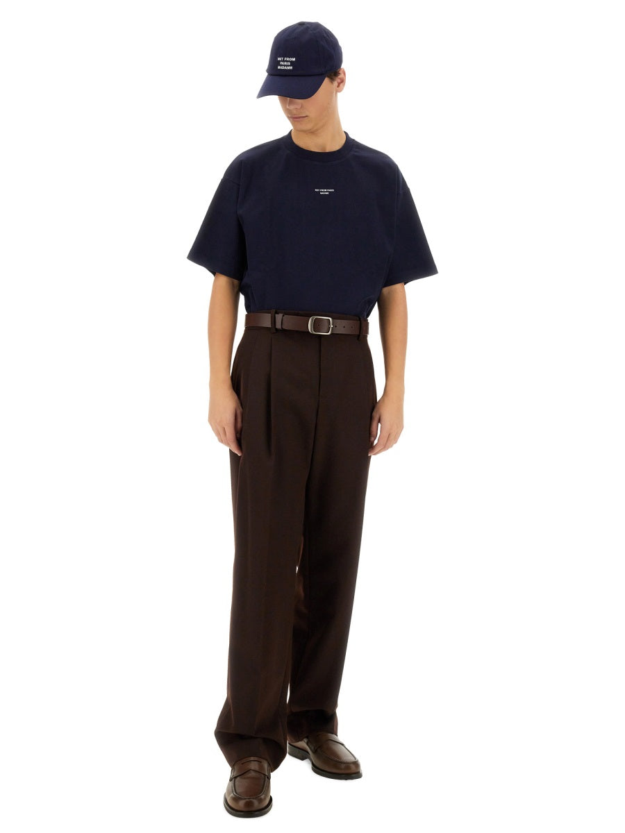 Drôle De Monsieur T shirts - Blue | Wanan Luxury