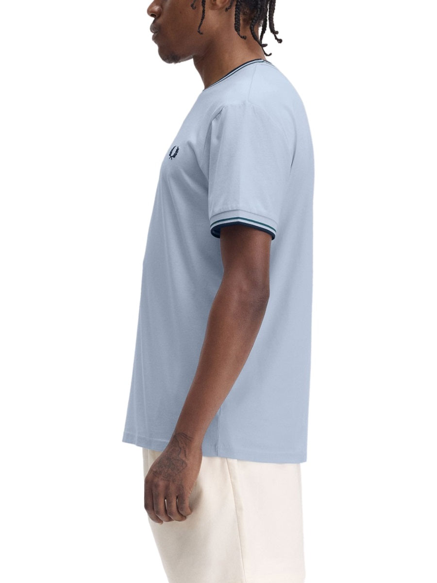 Fred Perry T shirts - Light Blue | Wanan Luxury