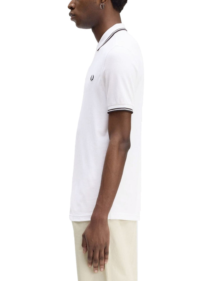 Fred Perry Polo - White | Wanan Luxury