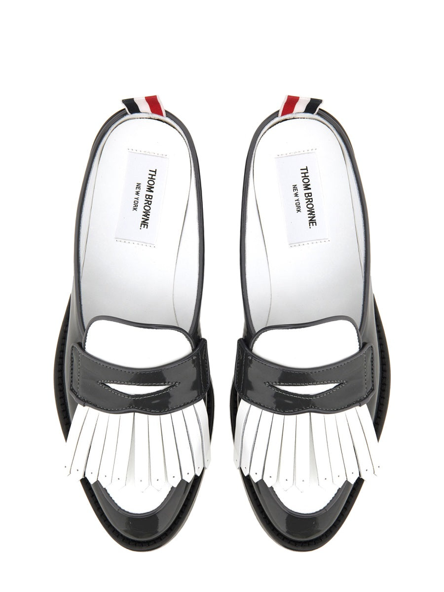 Thom Browne Loafers - Grey | Wanan Luxury