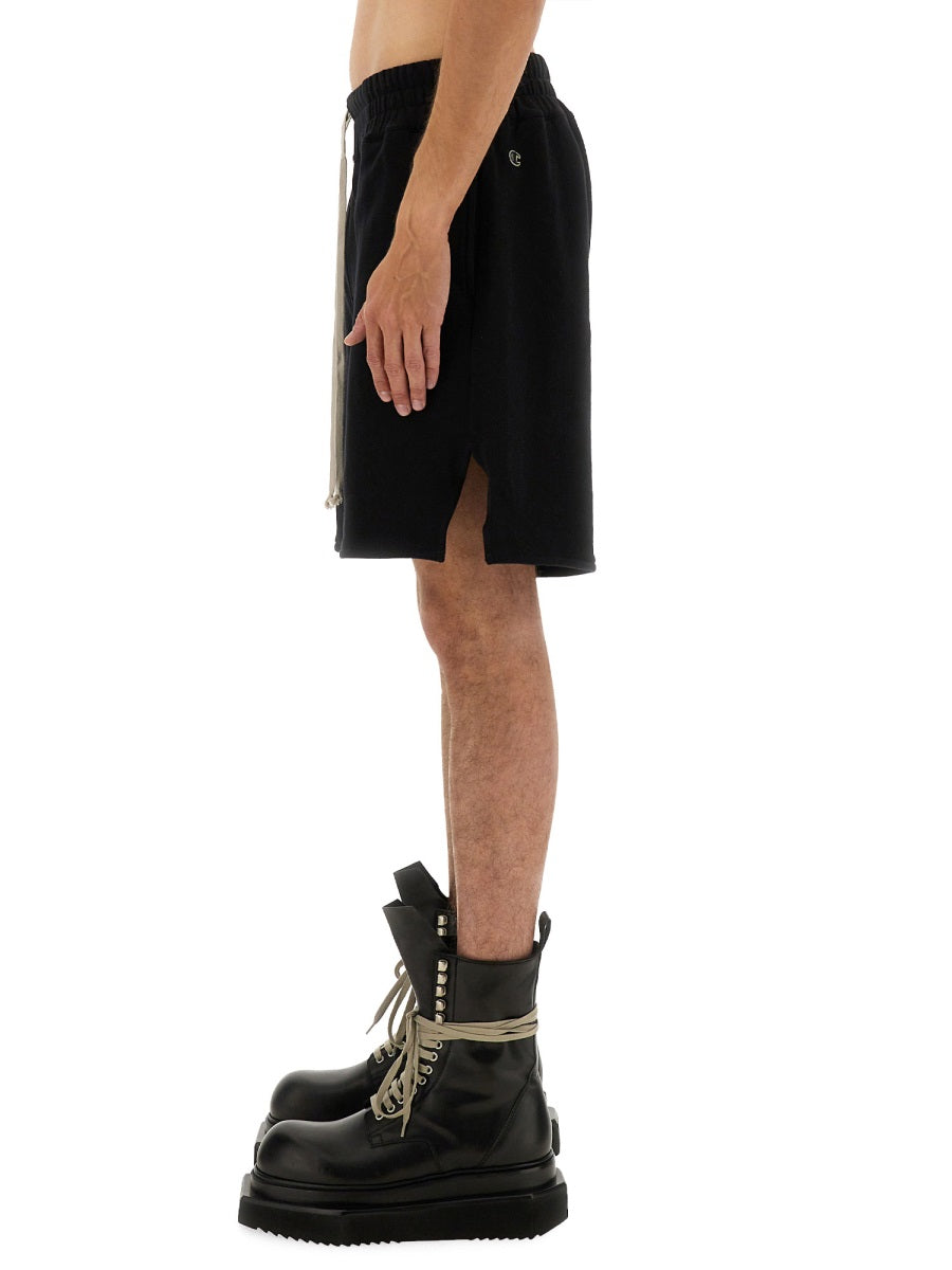 Rick Owens x Champion Shorts - Black | Wanan Luxury