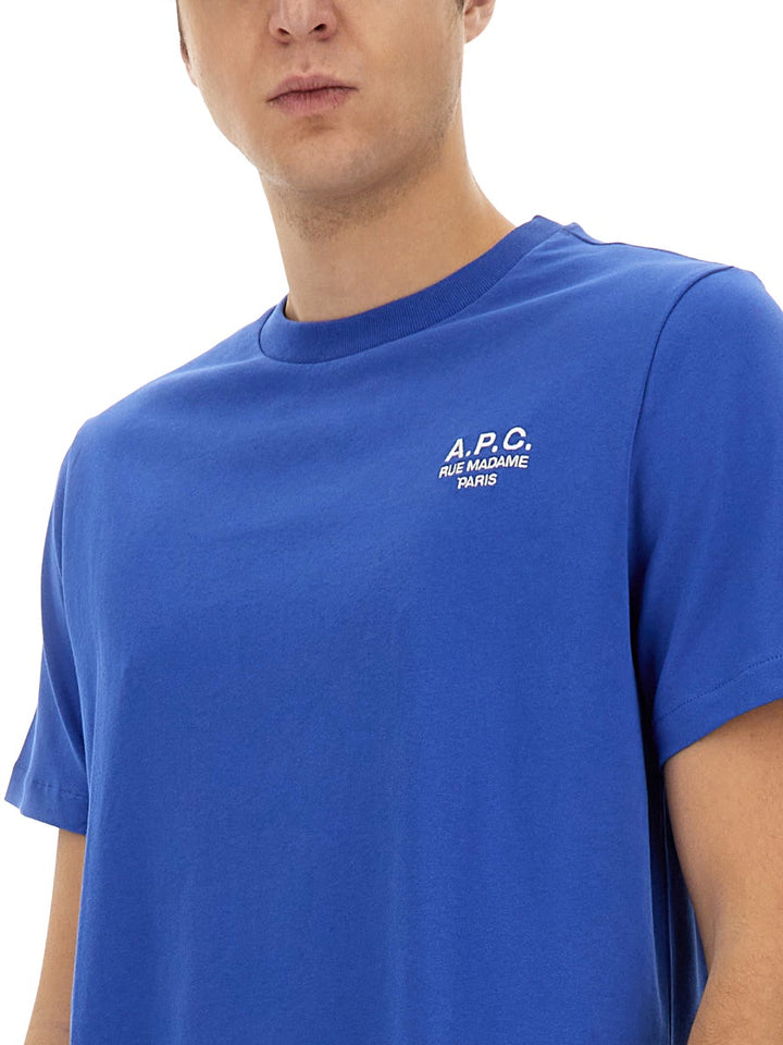A.P.C. T shirts - Blue | Wanan Luxury