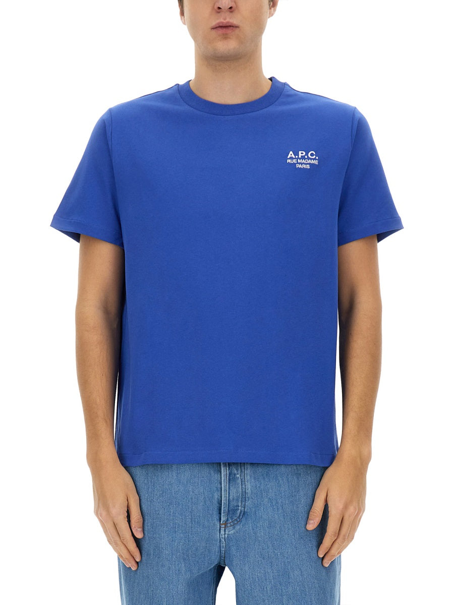 A.P.C. T shirts - Blue | Wanan Luxury