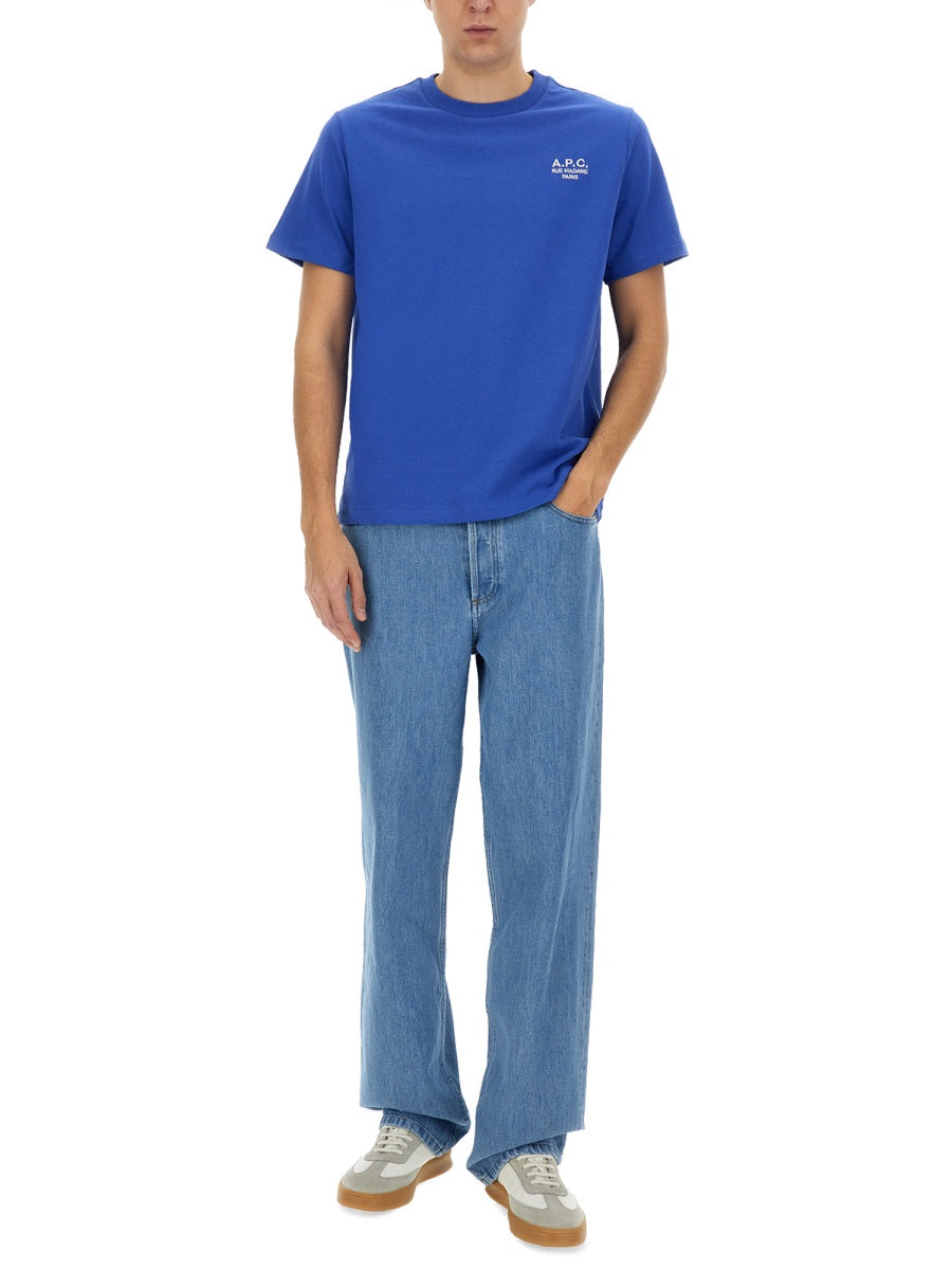 A.P.C. T shirts - Blue | Wanan Luxury