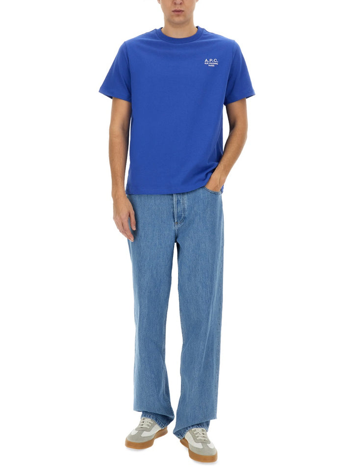 A.P.C. T shirts - Blue | Wanan Luxury