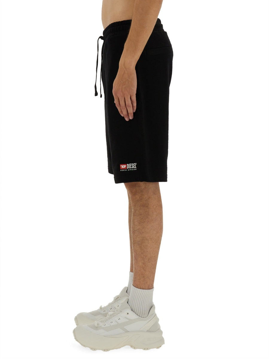 Diesel Shorts - Black | Wanan Luxury