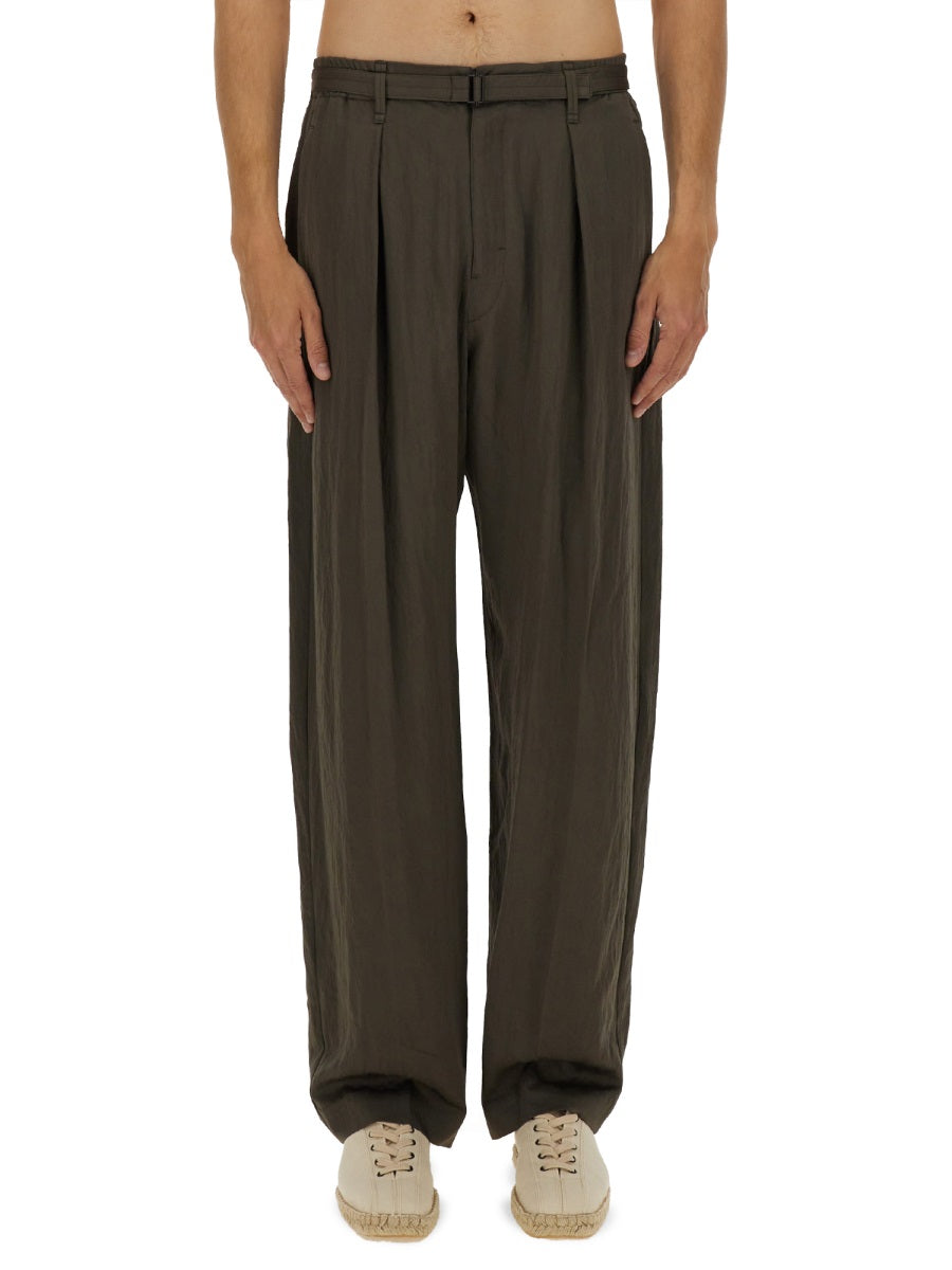Lemaire Pants - Green | Wanan Luxury
