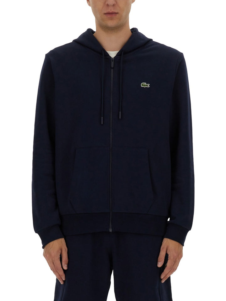 Lacoste Sweatshirts - Blue | Wanan Luxury