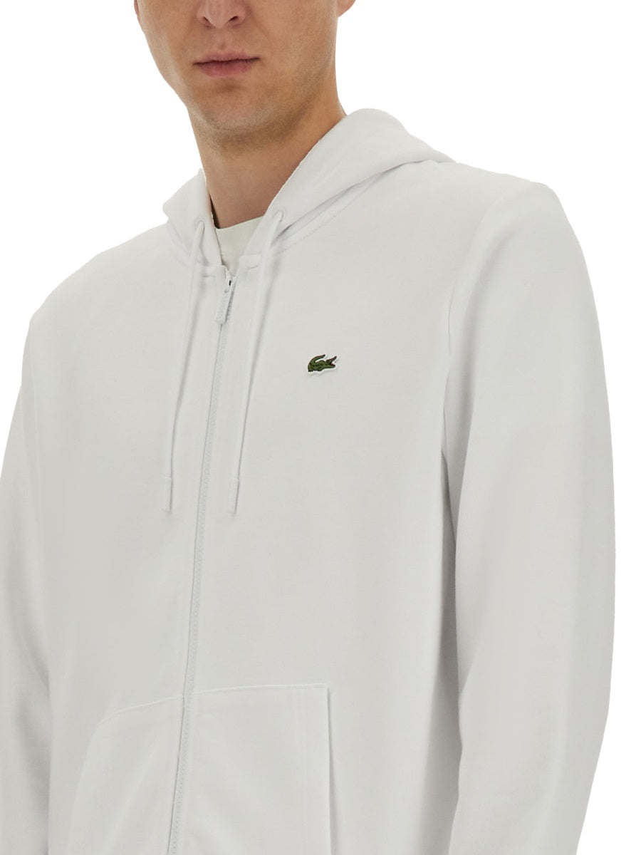 Lacoste Sweatshirts - White | Wanan Luxury