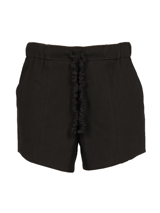 Shorts With Ruffled Elastic