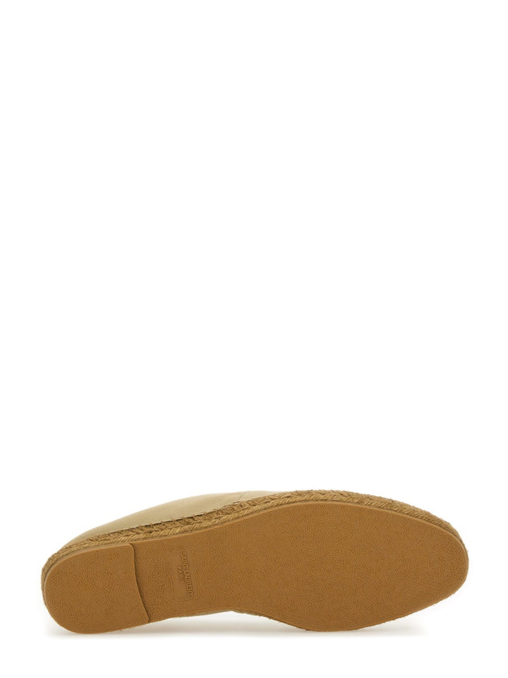 Saint Laurent Flat Shoes - Beige | Wanan Luxury