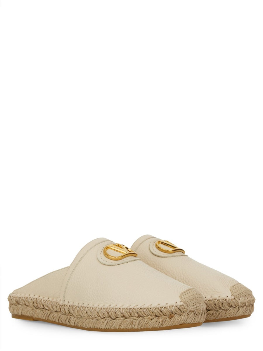 Valentino Garavani Flat Shoes - White | Wanan Luxury