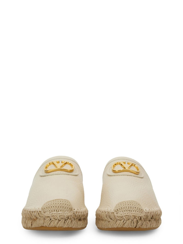 Valentino Garavani Flat Shoes - White | Wanan Luxury