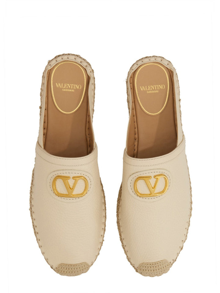 Valentino Garavani Flat Shoes - White | Wanan Luxury