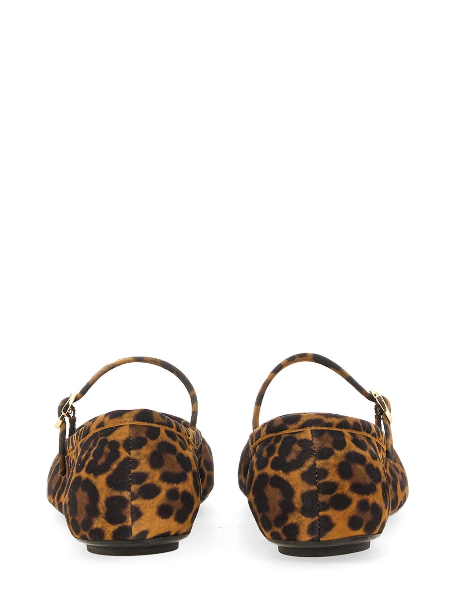 Gianvito Rossi Flat Shoes - Animal Print | Wanan Luxury