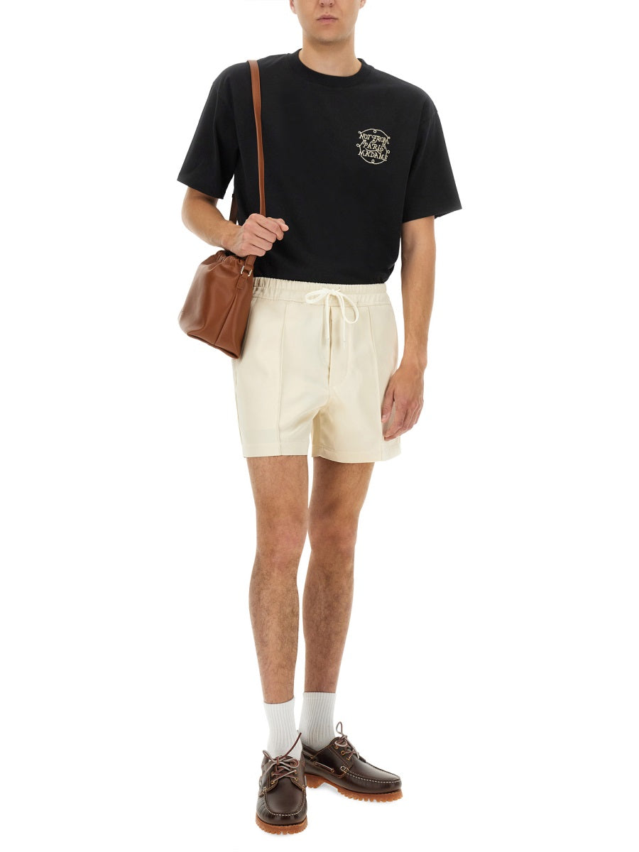 Drôle De Monsieur T shirts - Black | Wanan Luxury