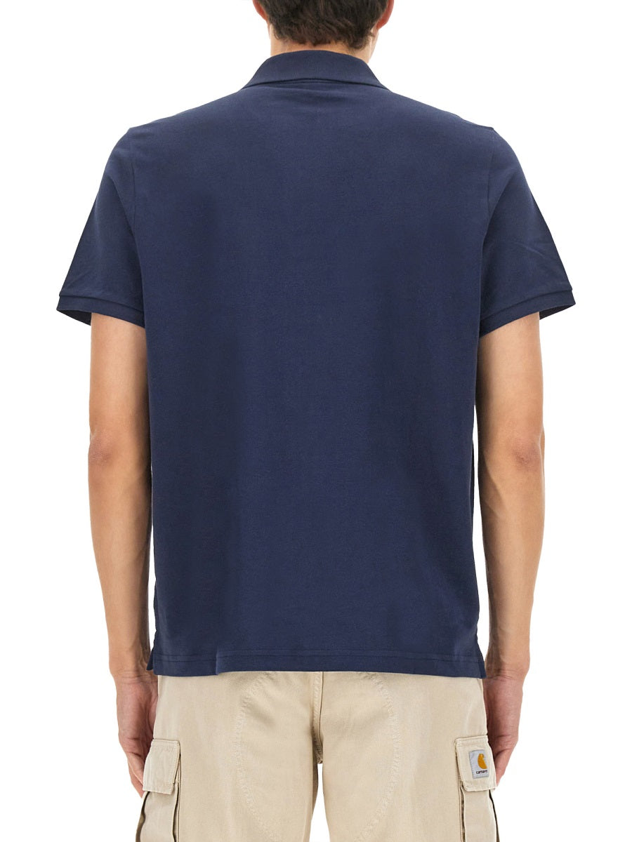 Moose Knuckles Polo - Blue | Wanan Luxury