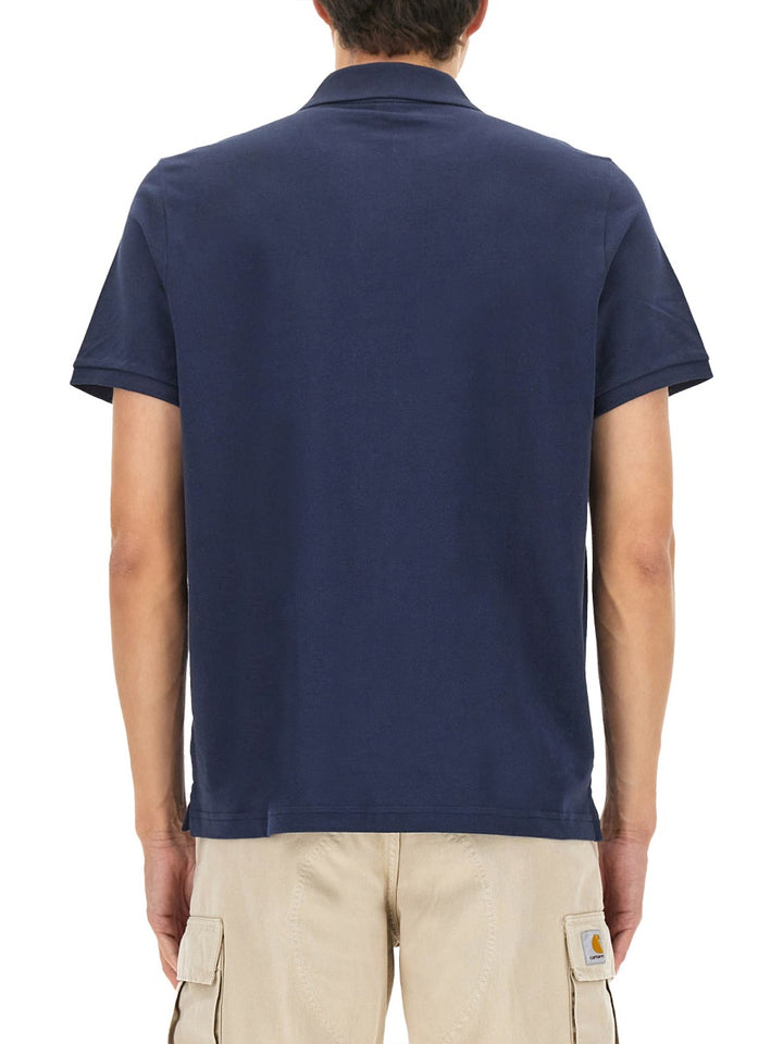 Moose Knuckles Polo - Blue | Wanan Luxury