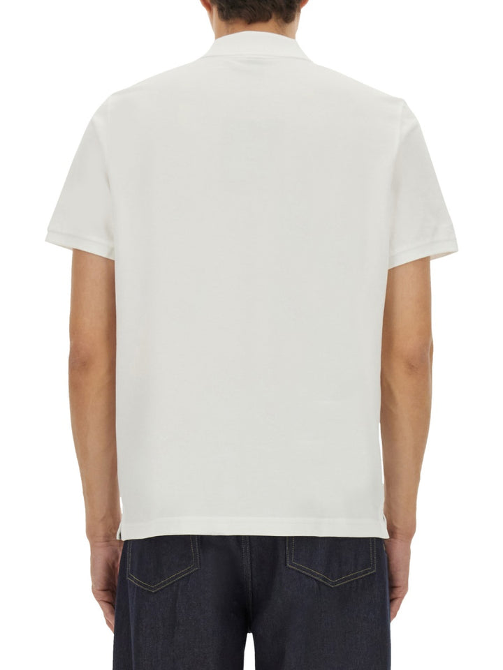 Moose Knuckles Polo - White | Wanan Luxury