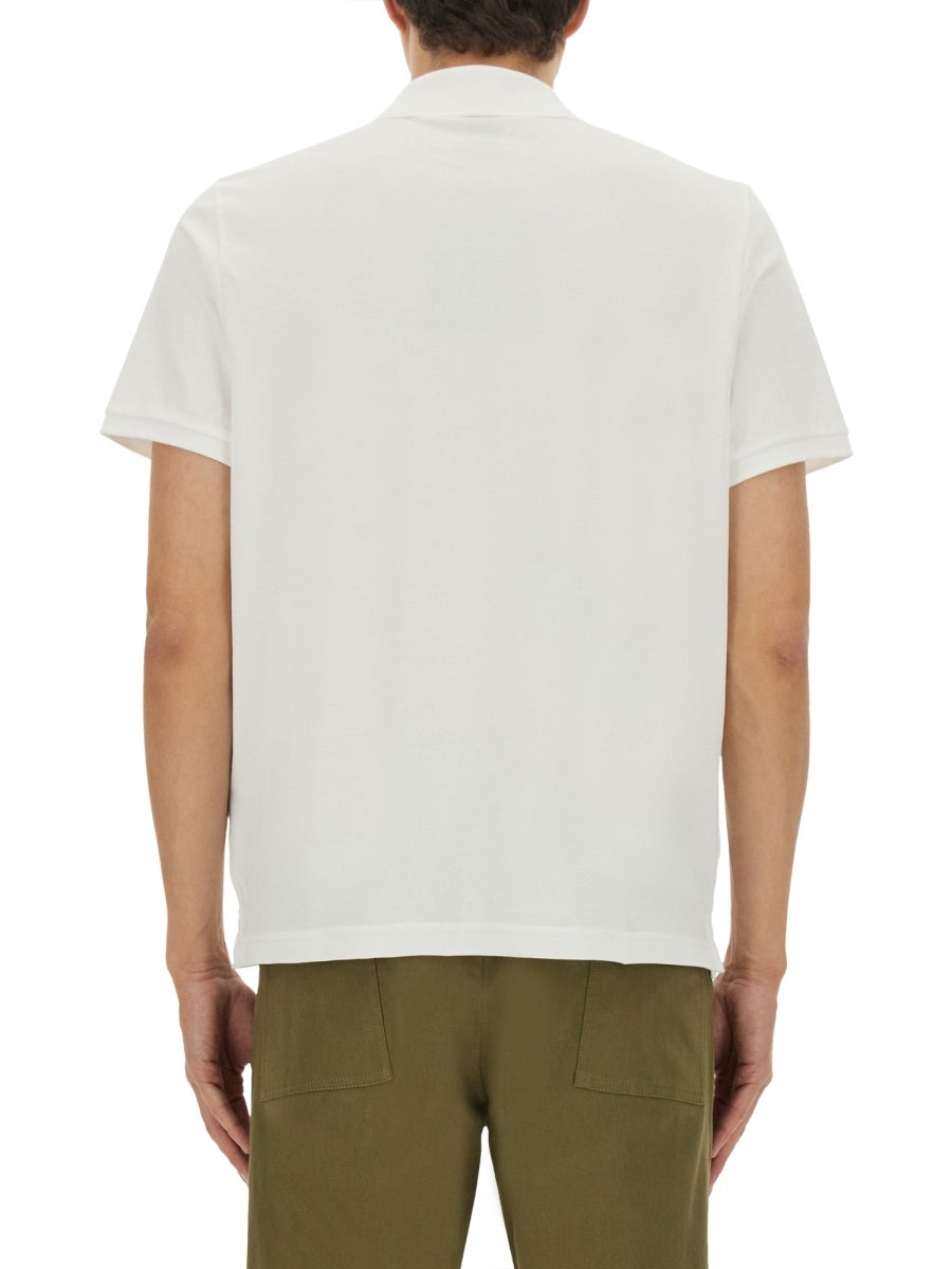 Moose Knuckles Polo - White | Wanan Luxury