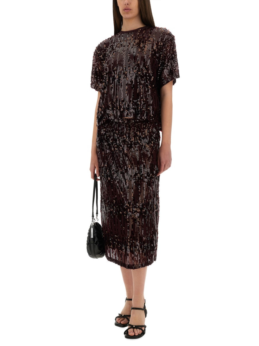 Baum Und Pferdgarten Tops - Burgundy | Wanan Luxury