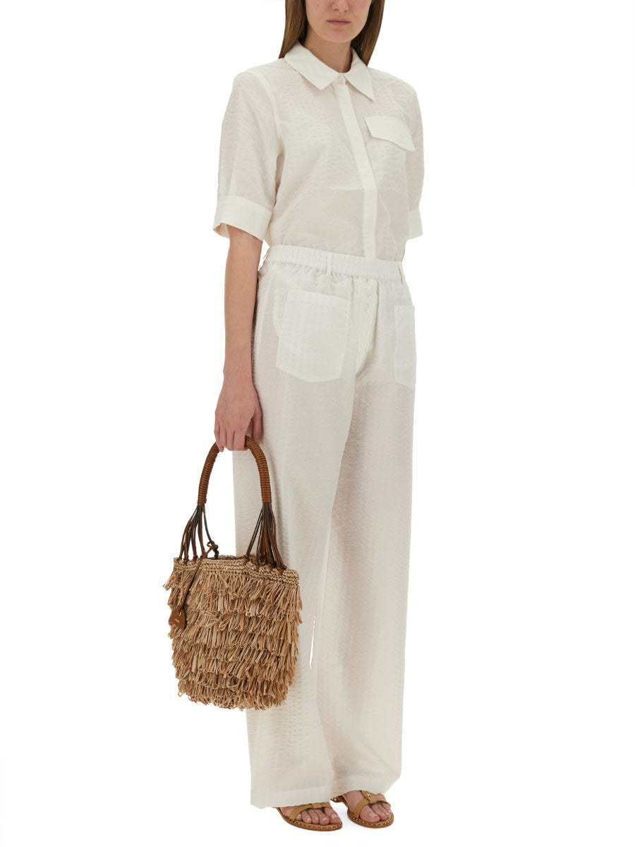 Baum Und Pferdgarten Pants - White | Wanan Luxury