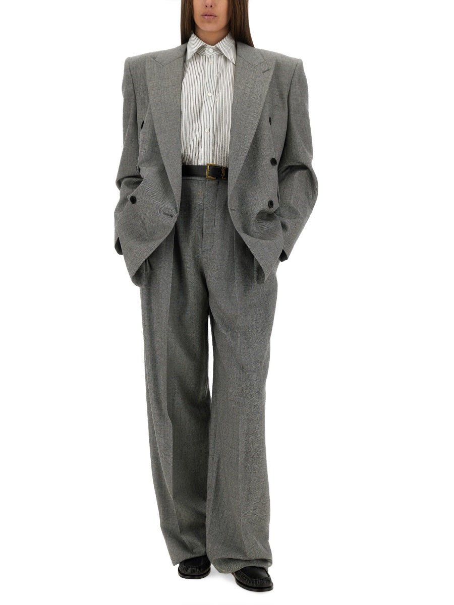 Saint Laurent Jackets - Grey | Wanan Luxury