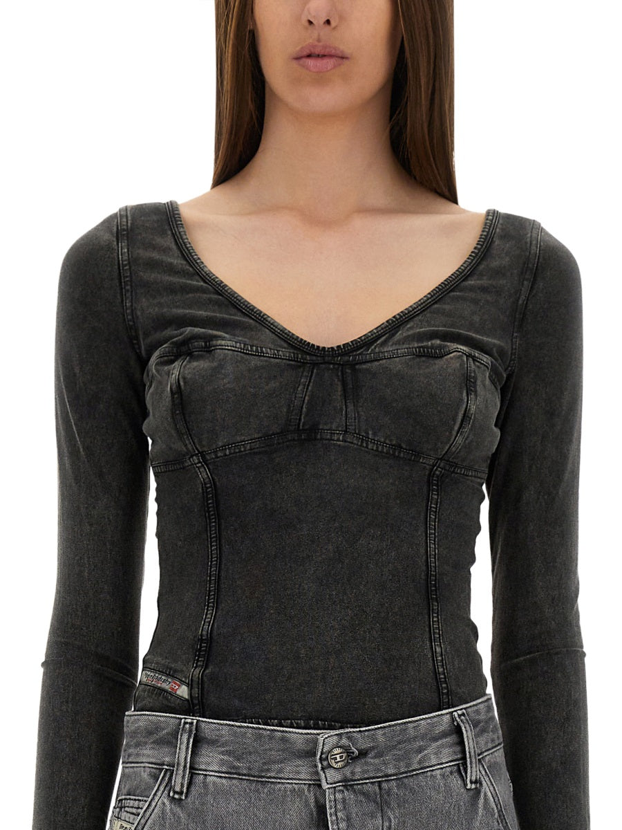 Diesel Tops - Black | Wanan Luxury