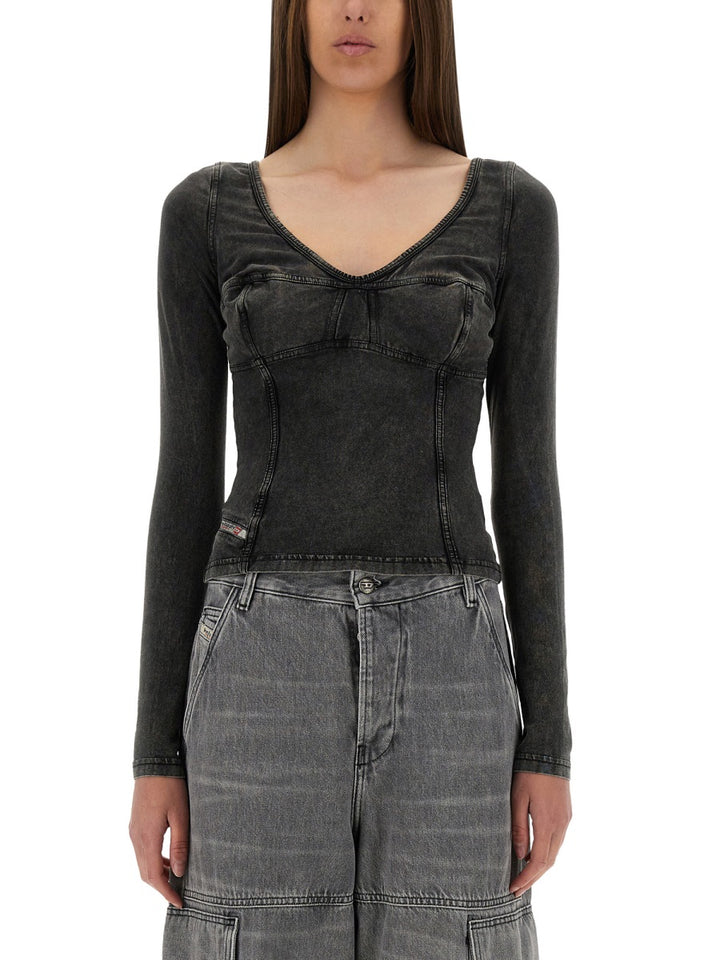 Diesel Tops - Black | Wanan Luxury