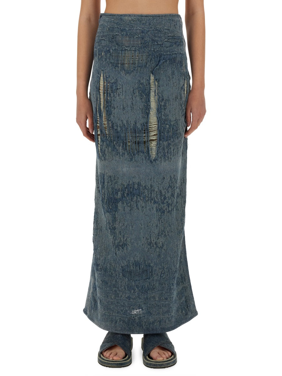 Diesel Skirts - Blue | Wanan Luxury