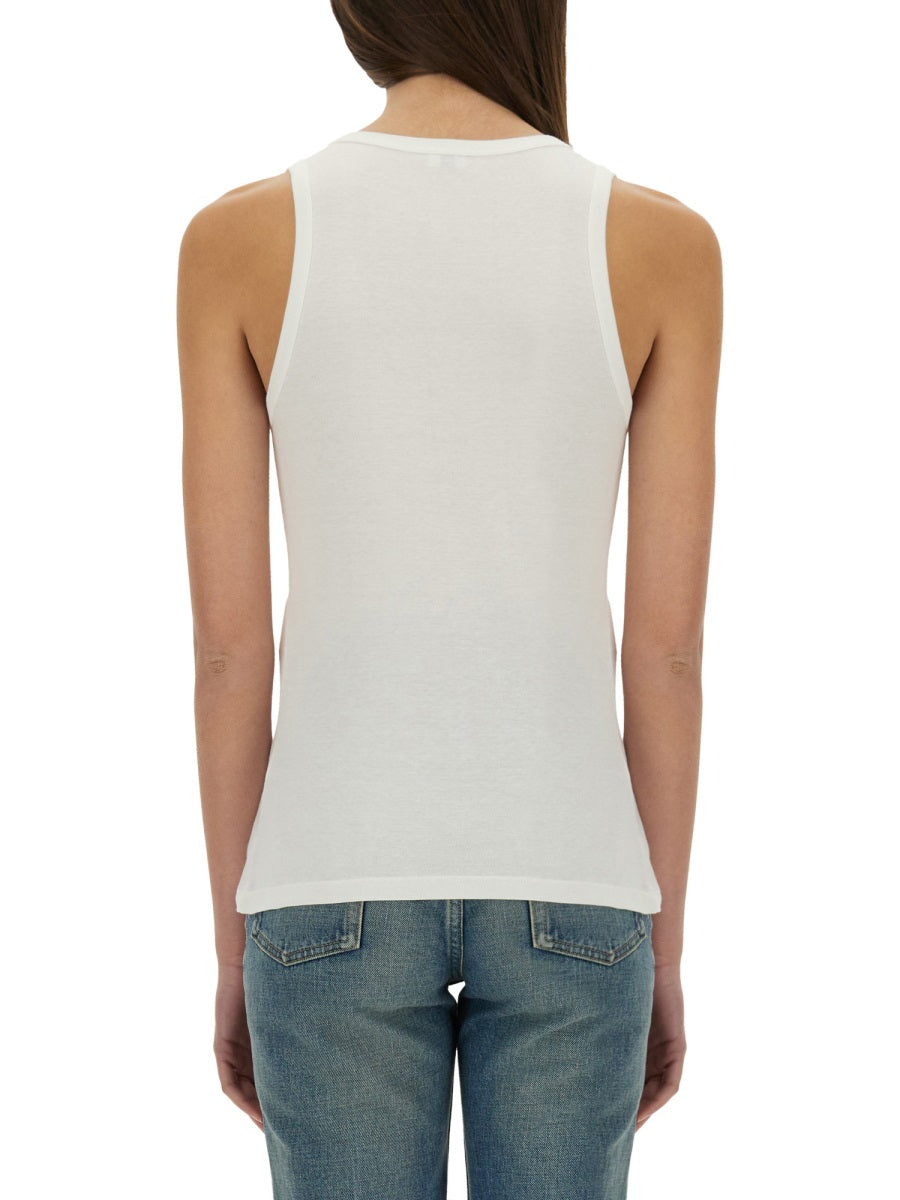Saint Laurent Tops - White | Wanan Luxury