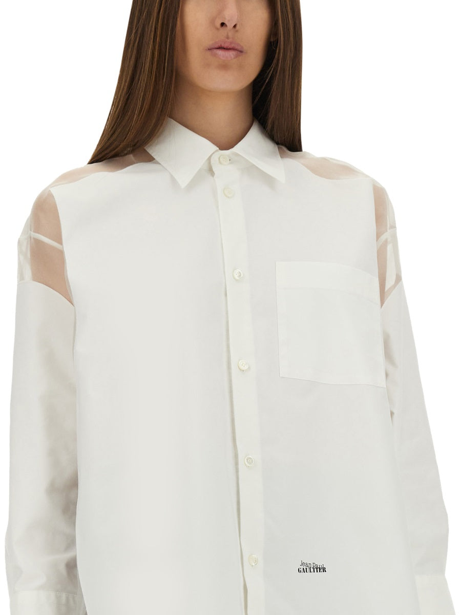 Jean Paul Gaultier Shirts - White | Wanan Luxury