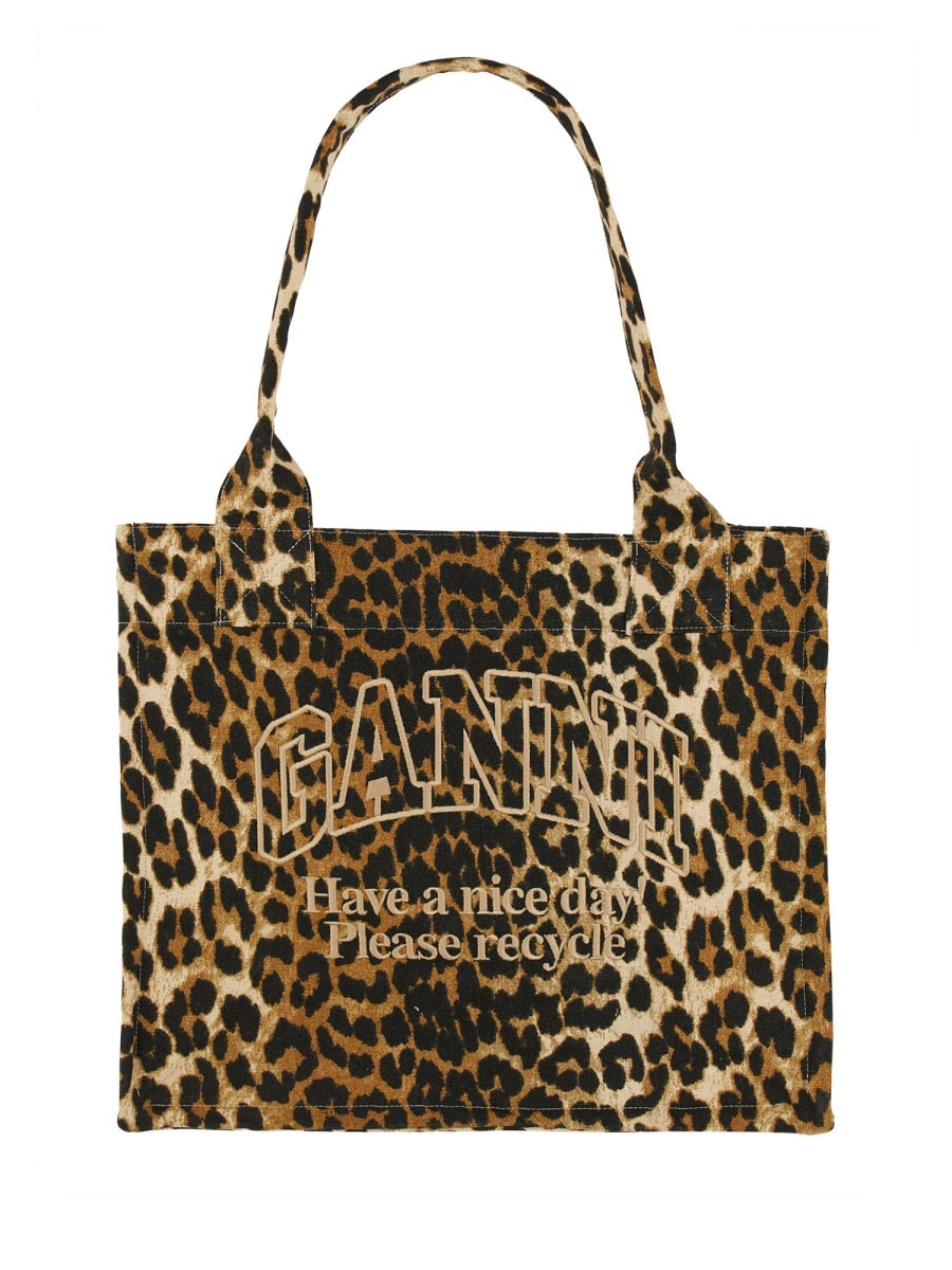 Ganni Hand Bags - Animal Print | Wanan Luxury